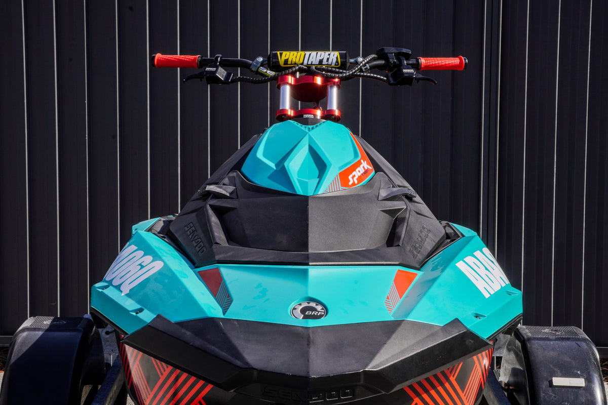 Sea-Doo Spark upgraded with performance parts on the water