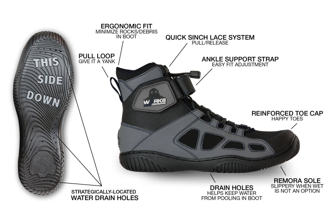 Works H2o Designs Alpha-1 Boots