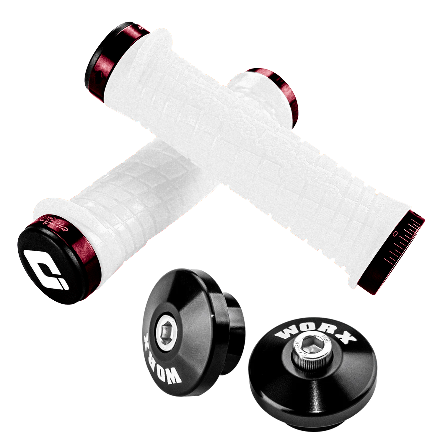 Yamaha Handlebar Extensions and Grip Combo