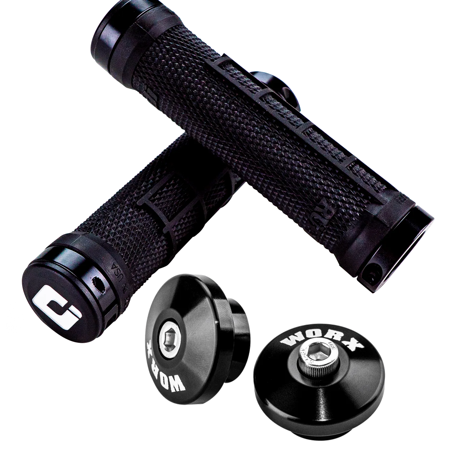 Yamaha Handlebar Extensions and Grip Combo