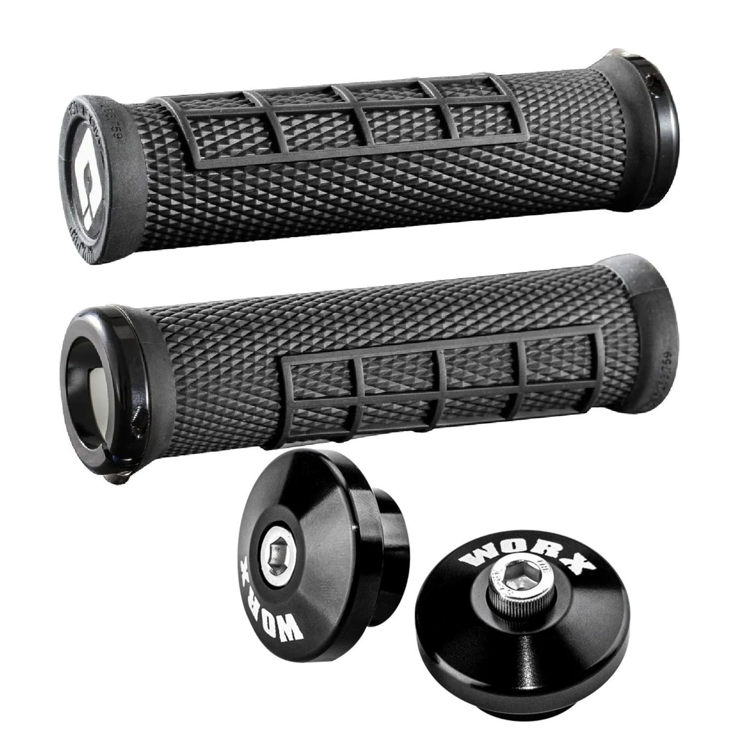 Yamaha Handlebar Extensions and Grip Combo