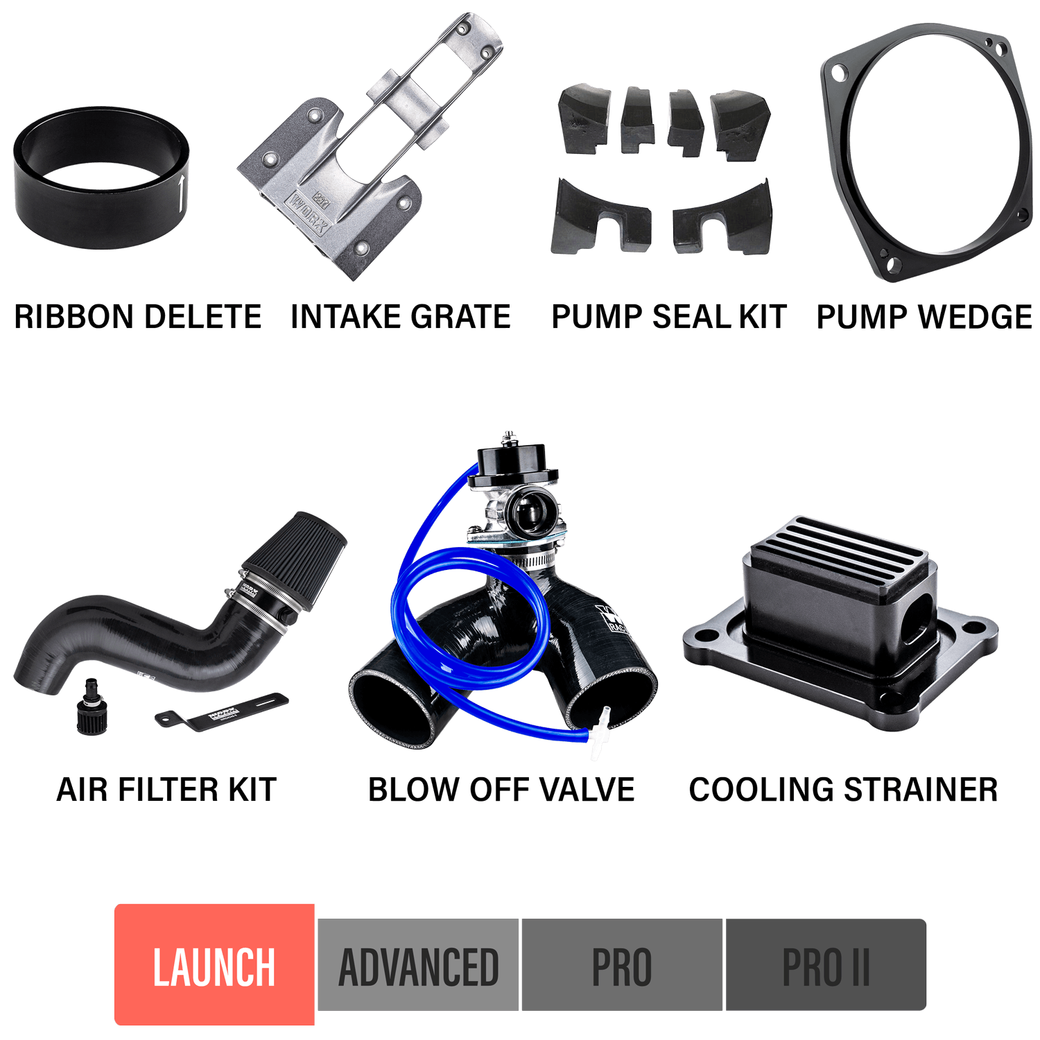 2012-2013 Yamaha FX SHO Upgrade Kits - USA Worx Racing Components