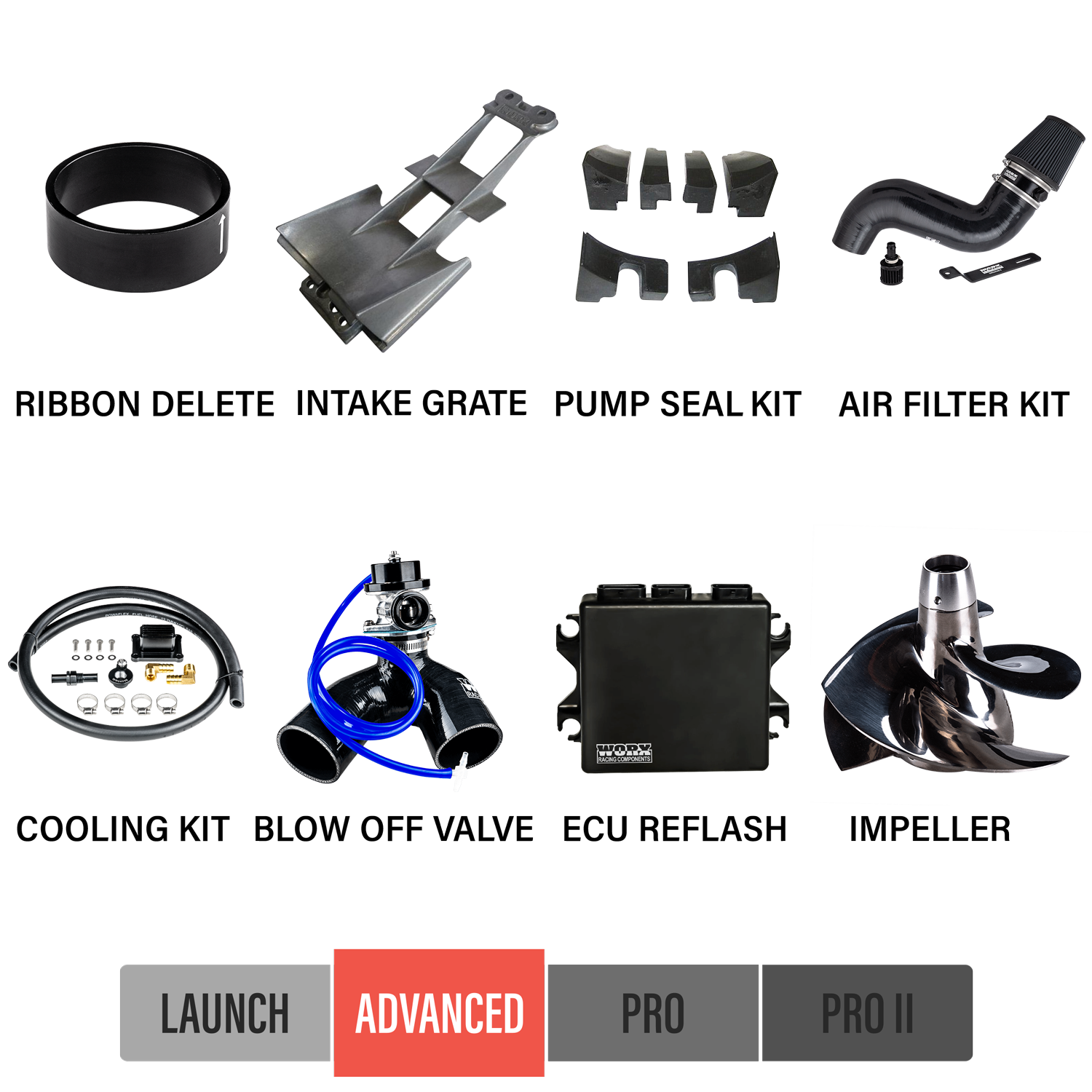 2009-2013 Yamaha FZR/FZS SHO Upgrade Kits