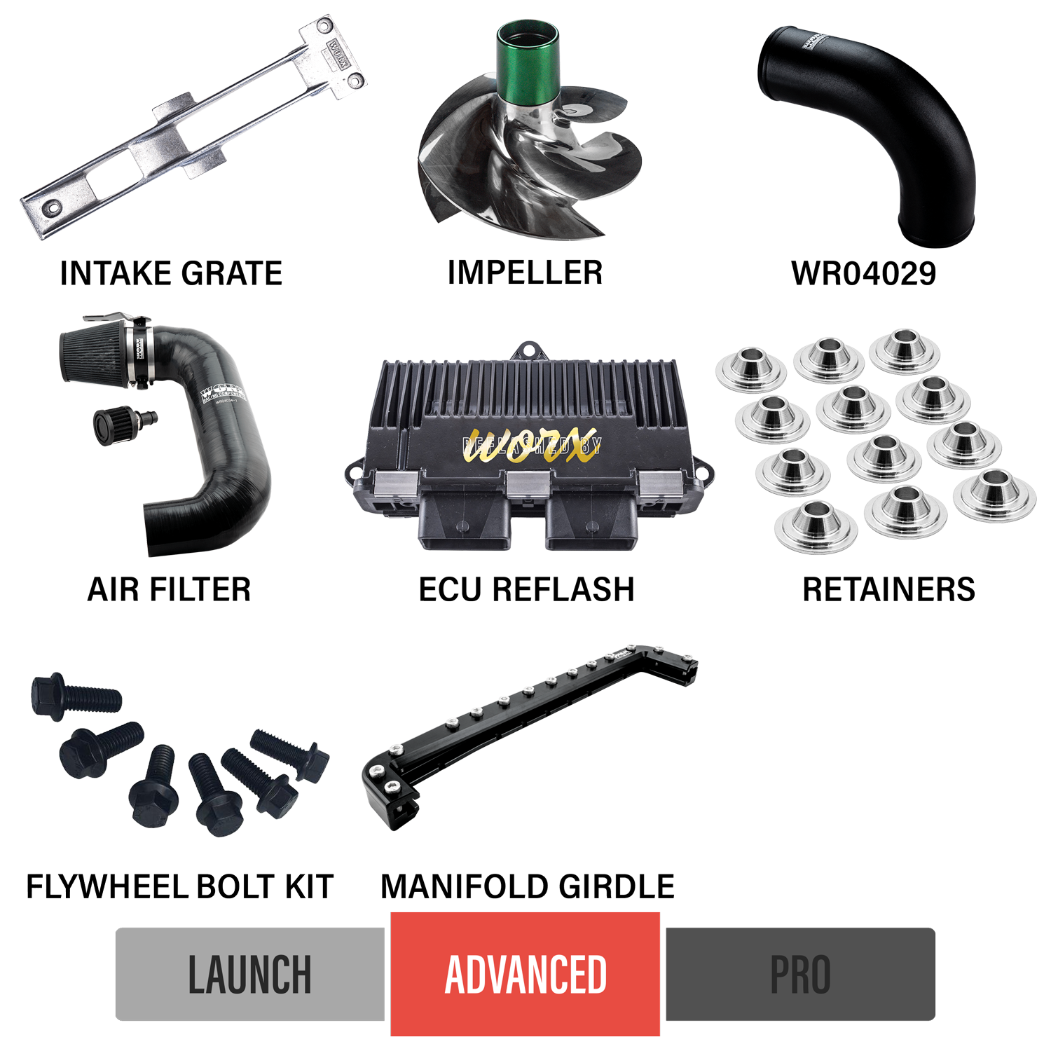 2016-2017 Seadoo RXTX 300 Upgrade Kits