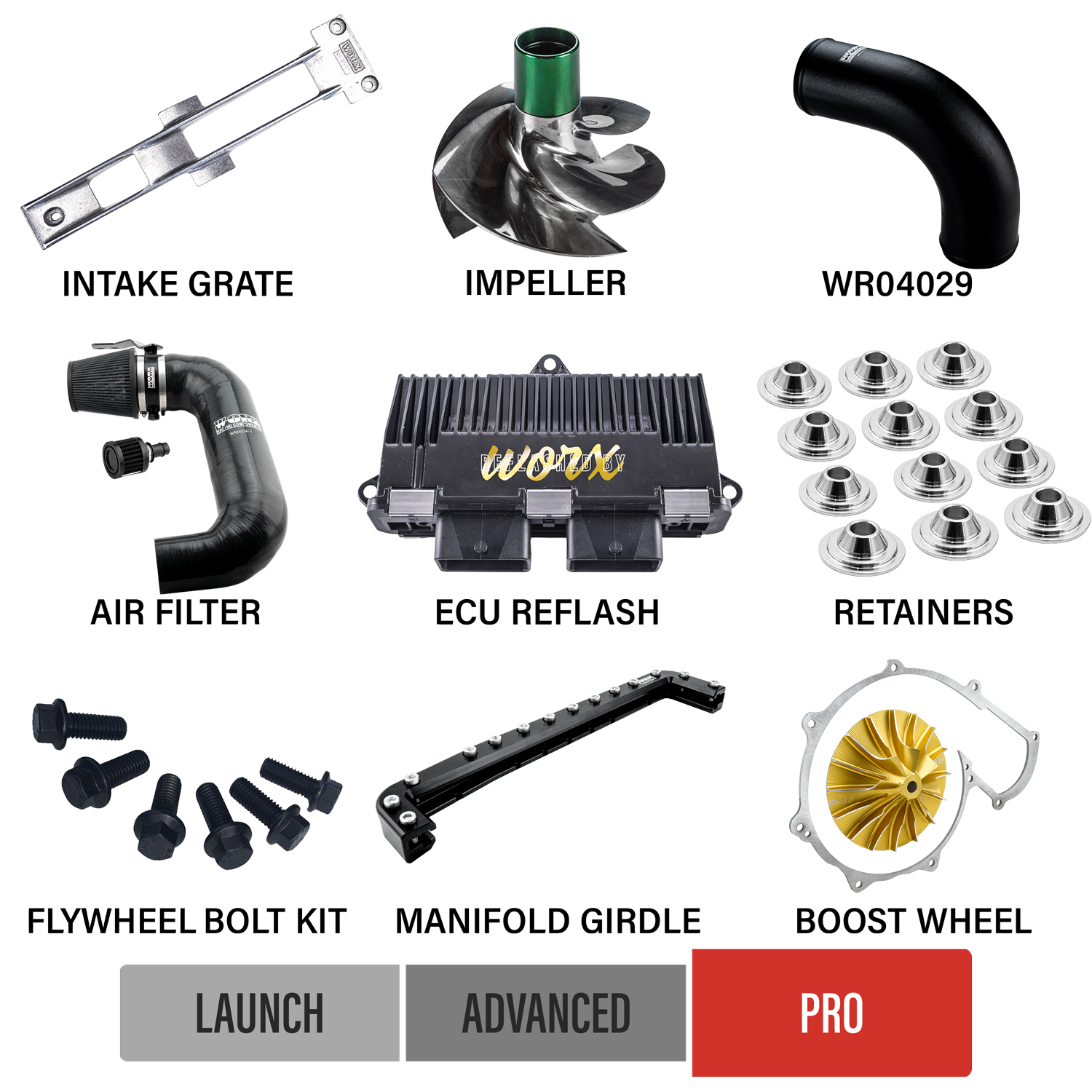 2016-2017 Seadoo RXTX 300 Upgrade Kits